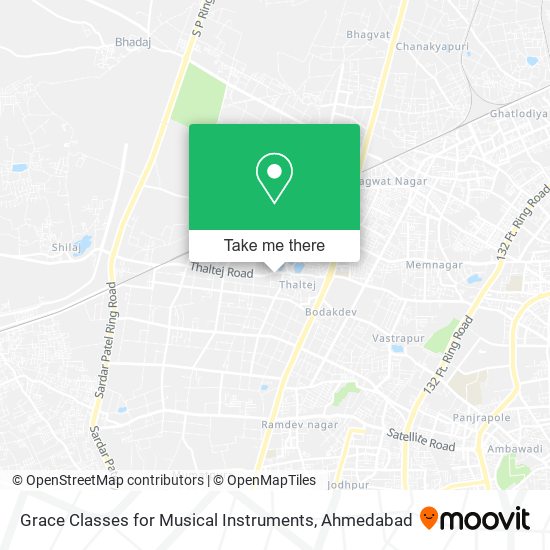 Grace Classes for Musical Instruments map