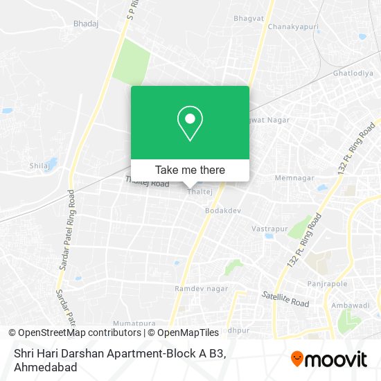 Shri Hari Darshan Apartment-Block A B3 map