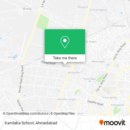 Kamlaba School map