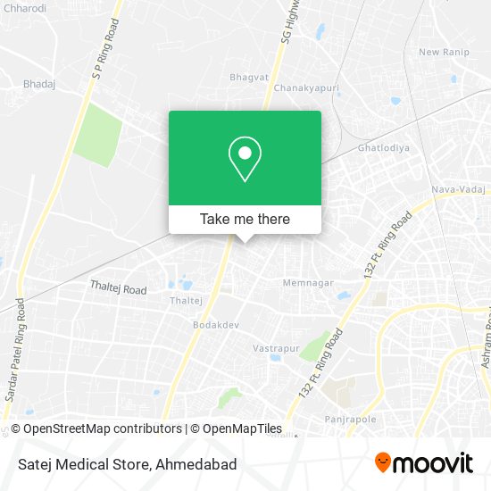 Satej Medical Store map
