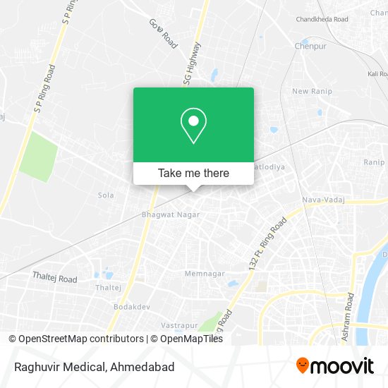 Raghuvir Medical map