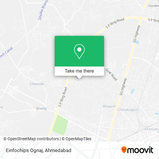 Einfochips Ognaj map