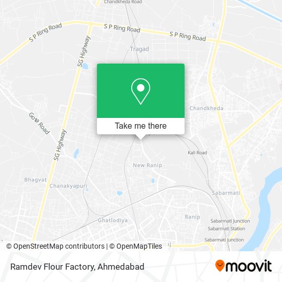 Ramdev Flour Factory map