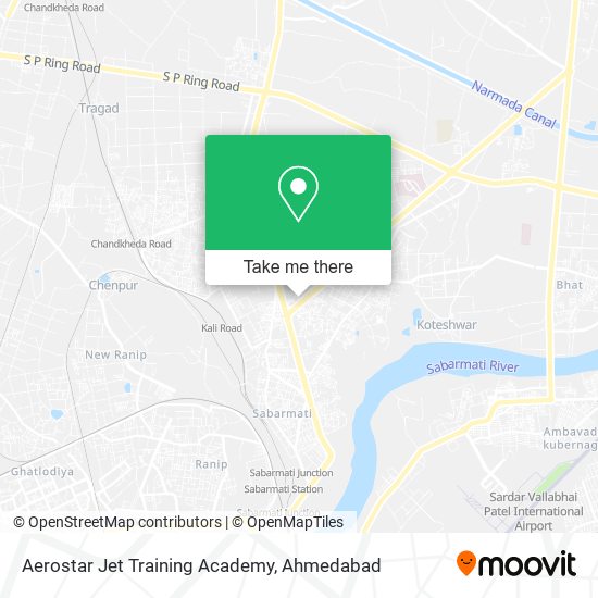 Aerostar Jet Training Academy map