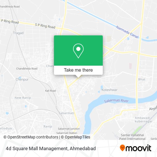 4d Square Mall Management map