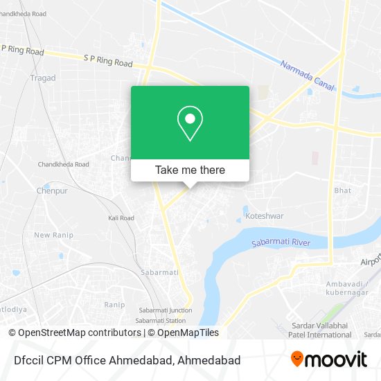 Dfccil CPM Office Ahmedabad map