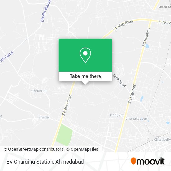 EV Charging Station map