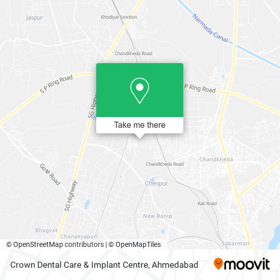 Crown Dental Care & Implant Centre map