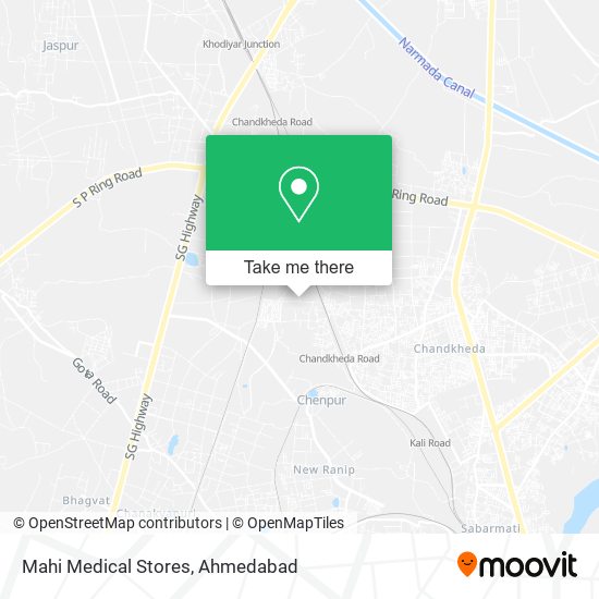 Mahi Medical Stores map