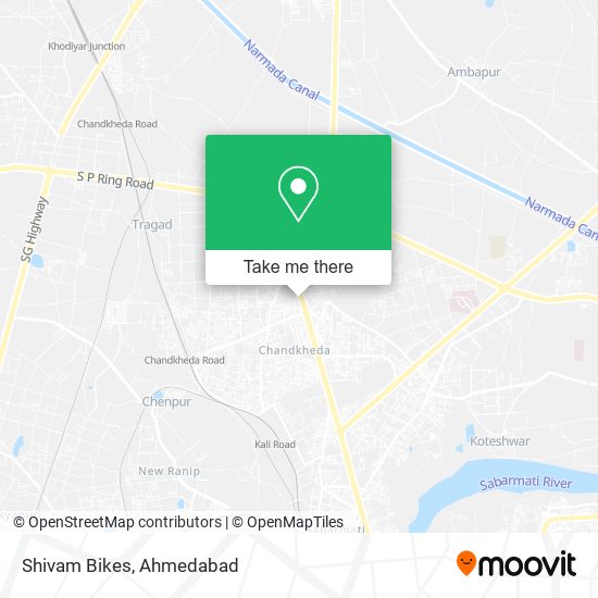 Shivam Bikes map