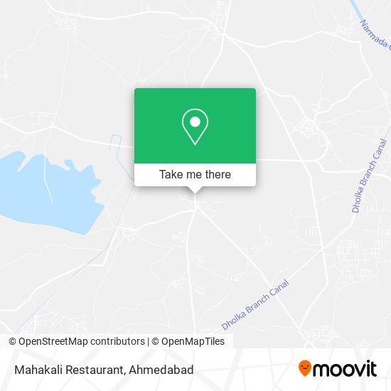 Mahakali Restaurant map