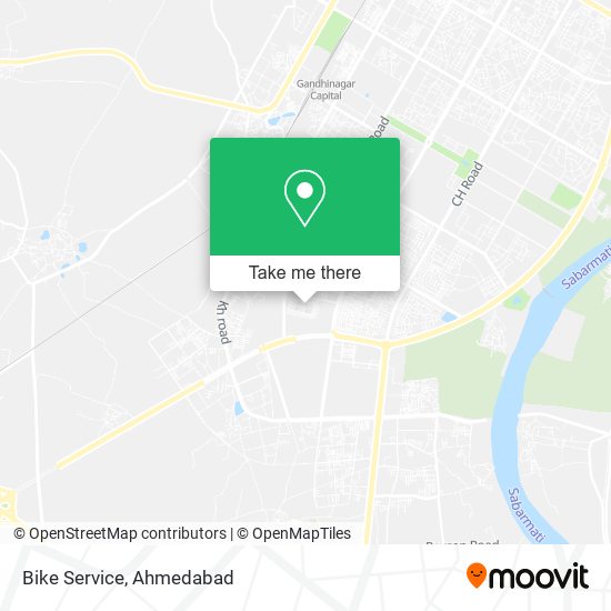 Bike Service map
