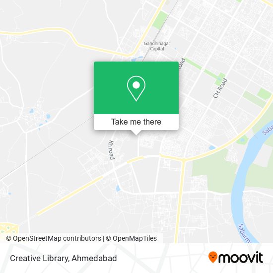 Creative Library map