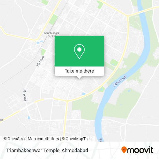 Triambakeshwar Temple map
