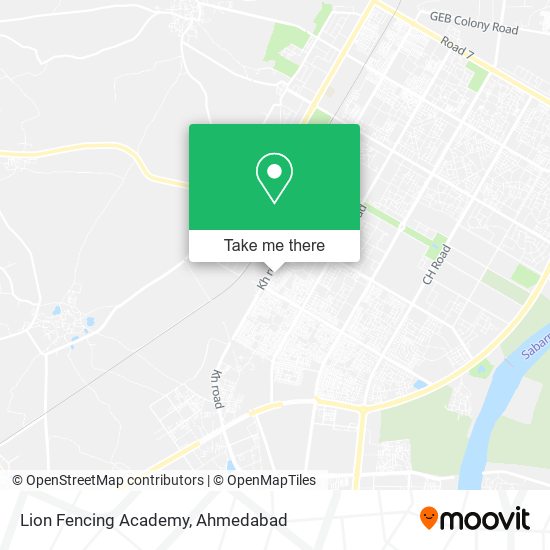 Lion Fencing Academy map