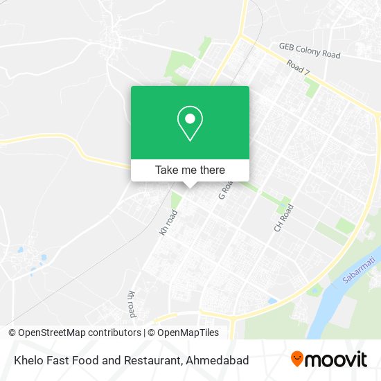 Khelo Fast Food and Restaurant map