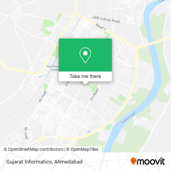 Gujarat Informatics map