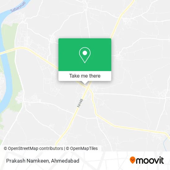 Prakash Namkeen map