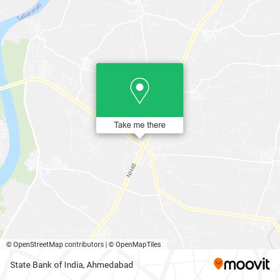 State Bank of India map
