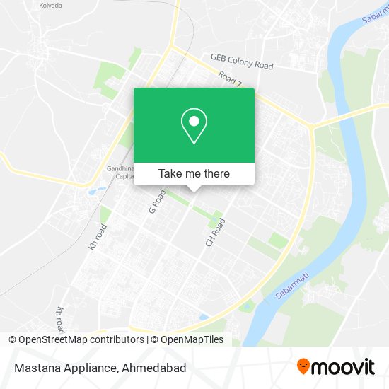 Mastana Appliance map