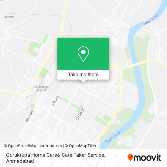 Gurukrupa Home Care& Care Taker Service map