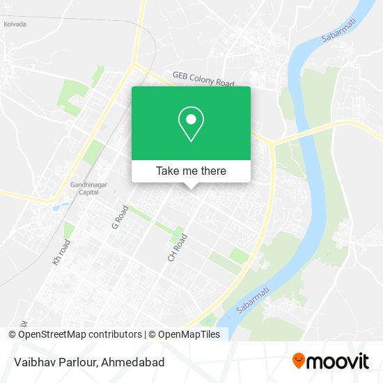 Vaibhav Parlour map