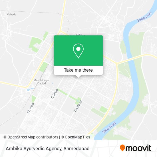 Ambika Ayurvedic Agency map