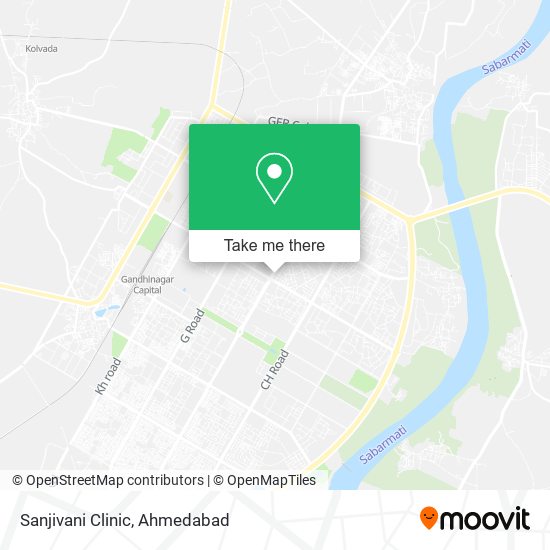 Sanjivani Clinic map