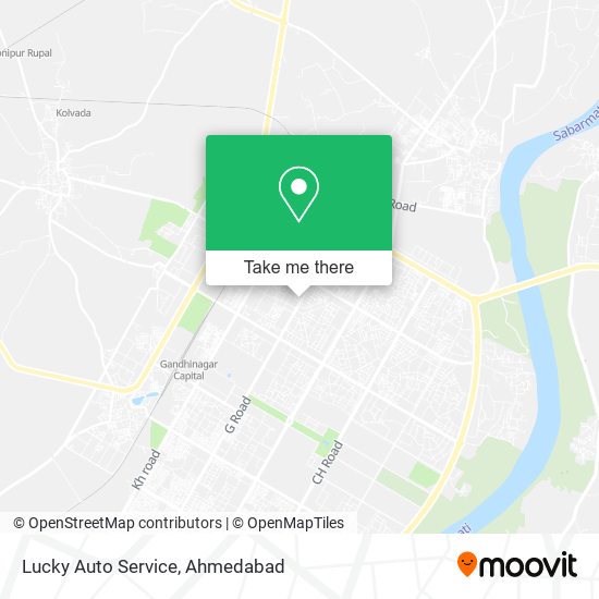 Lucky Auto Service map