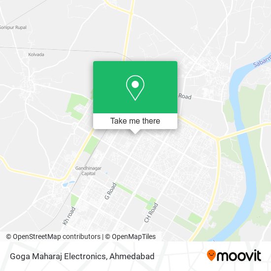 Goga Maharaj Electronics map