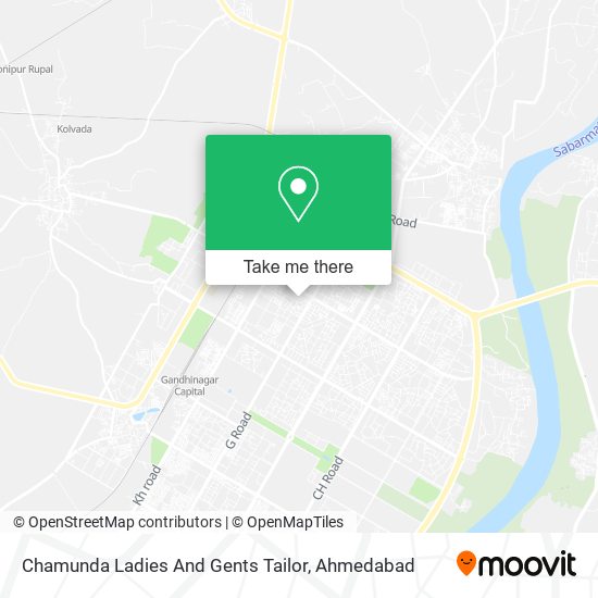 Chamunda Ladies And Gents Tailor map