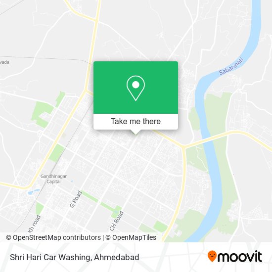 Shri Hari Car Washing map