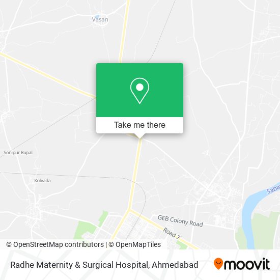 Radhe Maternity & Surgical Hospital map