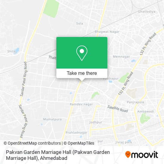 Pakvan Garden Marriage Hall map