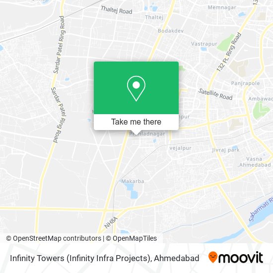 Infinity Towers (Infinity Infra Projects) map