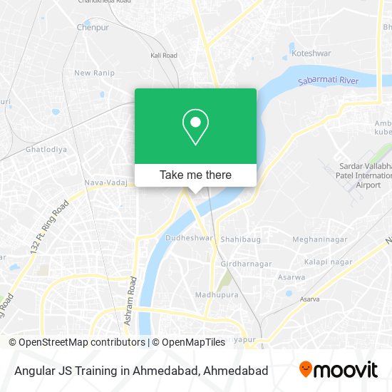Angular JS Training in Ahmedabad map