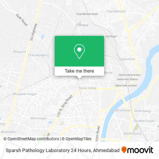 Sparsh Pathology Laboratory 24 Hours map