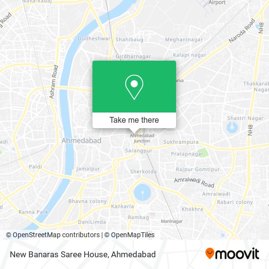 New Banaras Saree House map