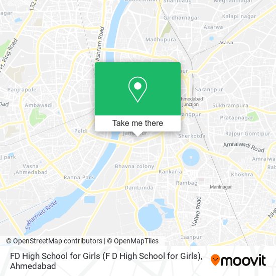FD High School for Girls (F D High School for Girls) map