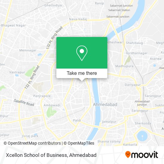 Xcellon School of Business map