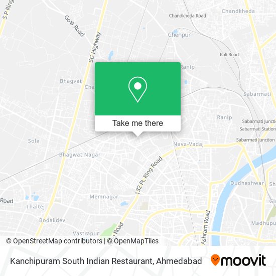 Kanchipuram South Indian Restaurant map