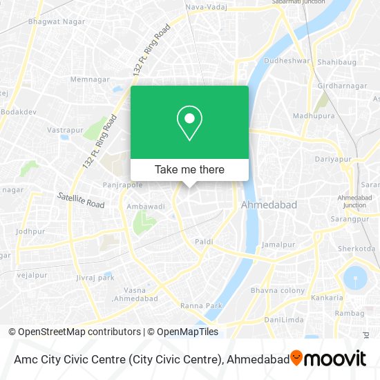 Amc City Civic Centre map