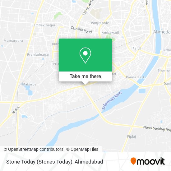Stone Today (Stones Today) map