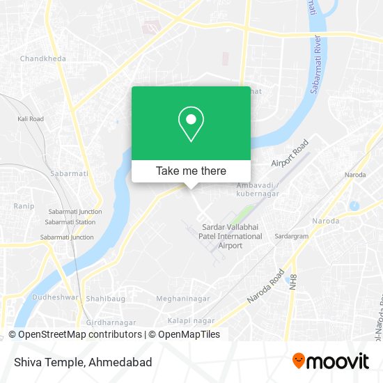 Shiva Temple map