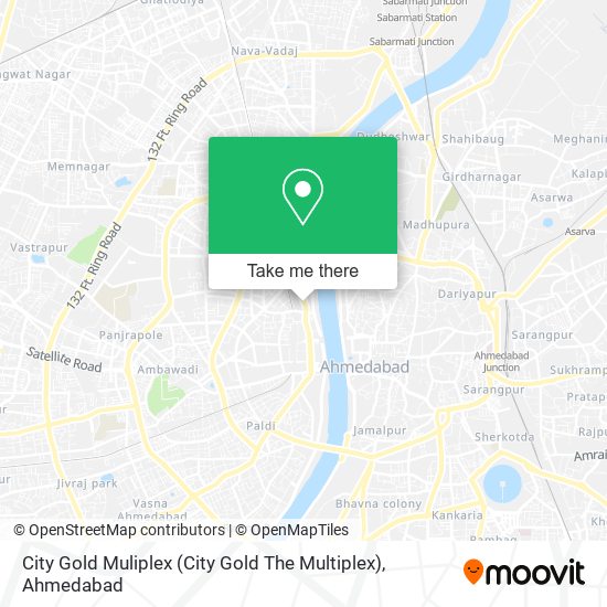 City Gold Muliplex (City Gold The Multiplex) map