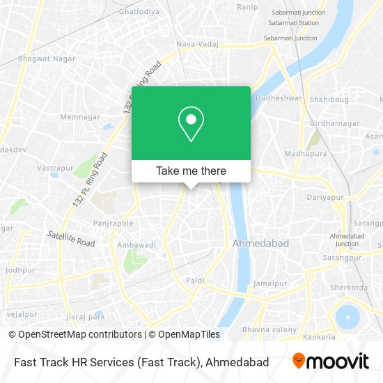 Fast Track HR Services map