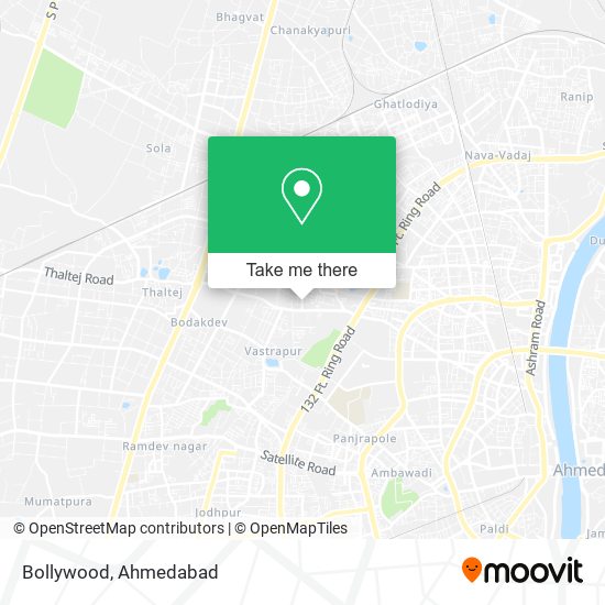 Bollywood map