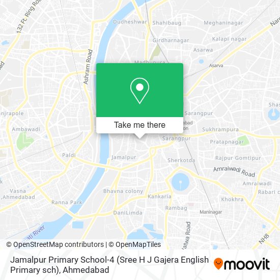 Jamalpur Primary School-4 (Sree H J Gajera English Primary sch) map