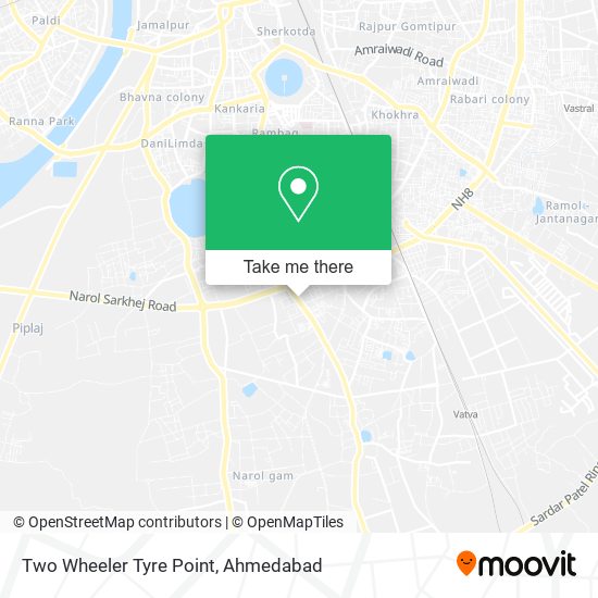 Two Wheeler Tyre Point map