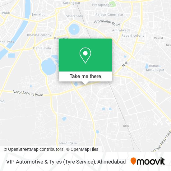 VIP Automotive & Tyres (Tyre Service) map